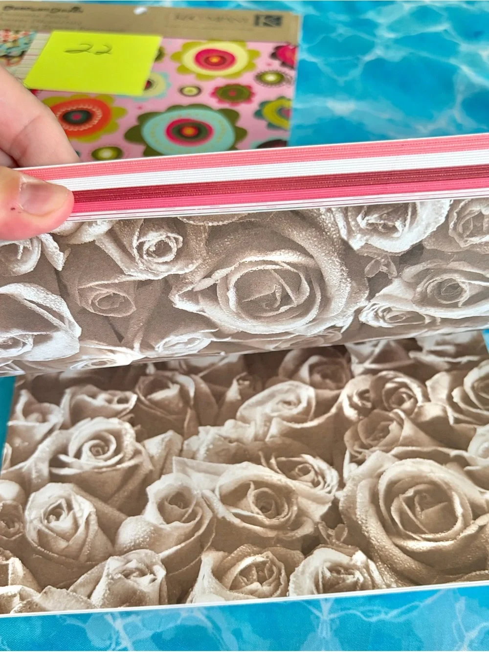 MINI DCWV Love & Wedding Scrapbook Kit and K&Company Greenhouse Paper Pads